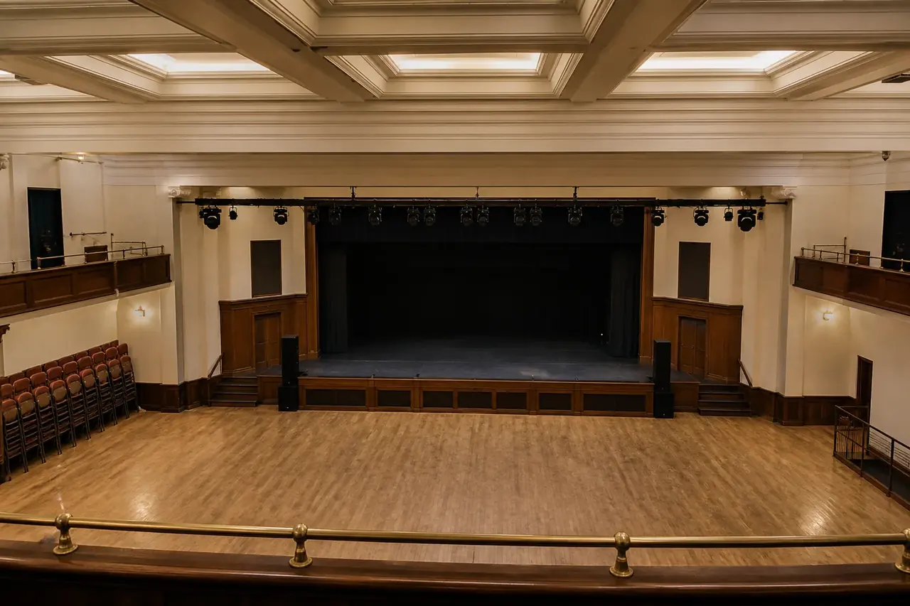 Salão Principal com palco e pista